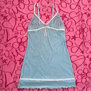 Donna L'oren lace embroidered chemise medium